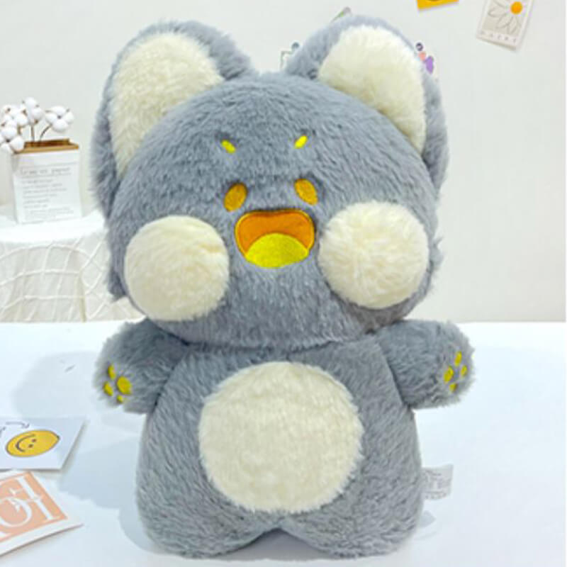 Blush Cat Plush Toy 13.8 in-Super Soft Cuddle Stuffed Plush Doll
